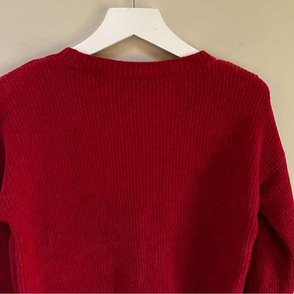 Eileen Fisher ~Organic Cotton Chenille Bell Sleeve Pullover Sweater size Small - Picture 7 of 14